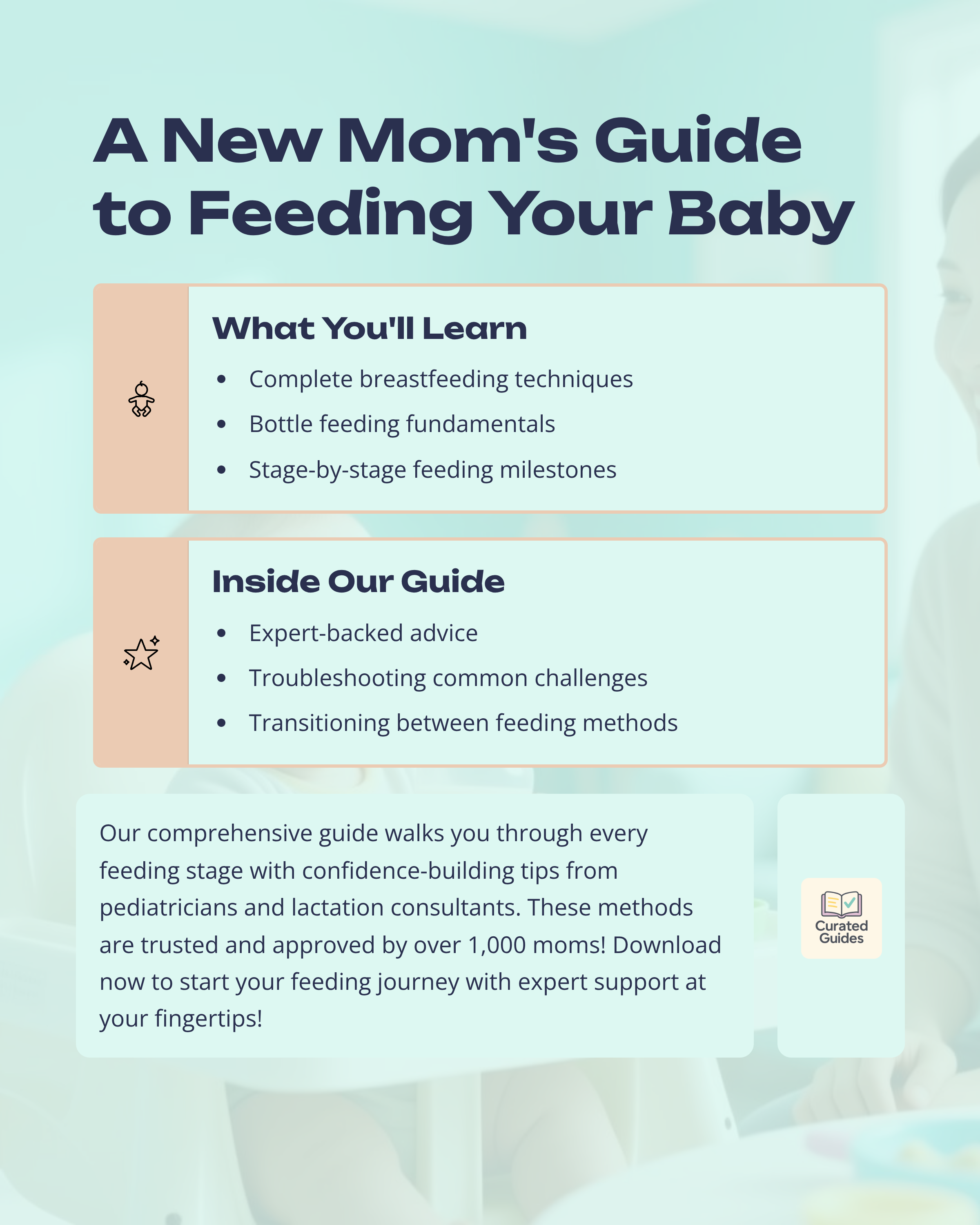 A New Mom's Guide - Bottle and Breastfeeding