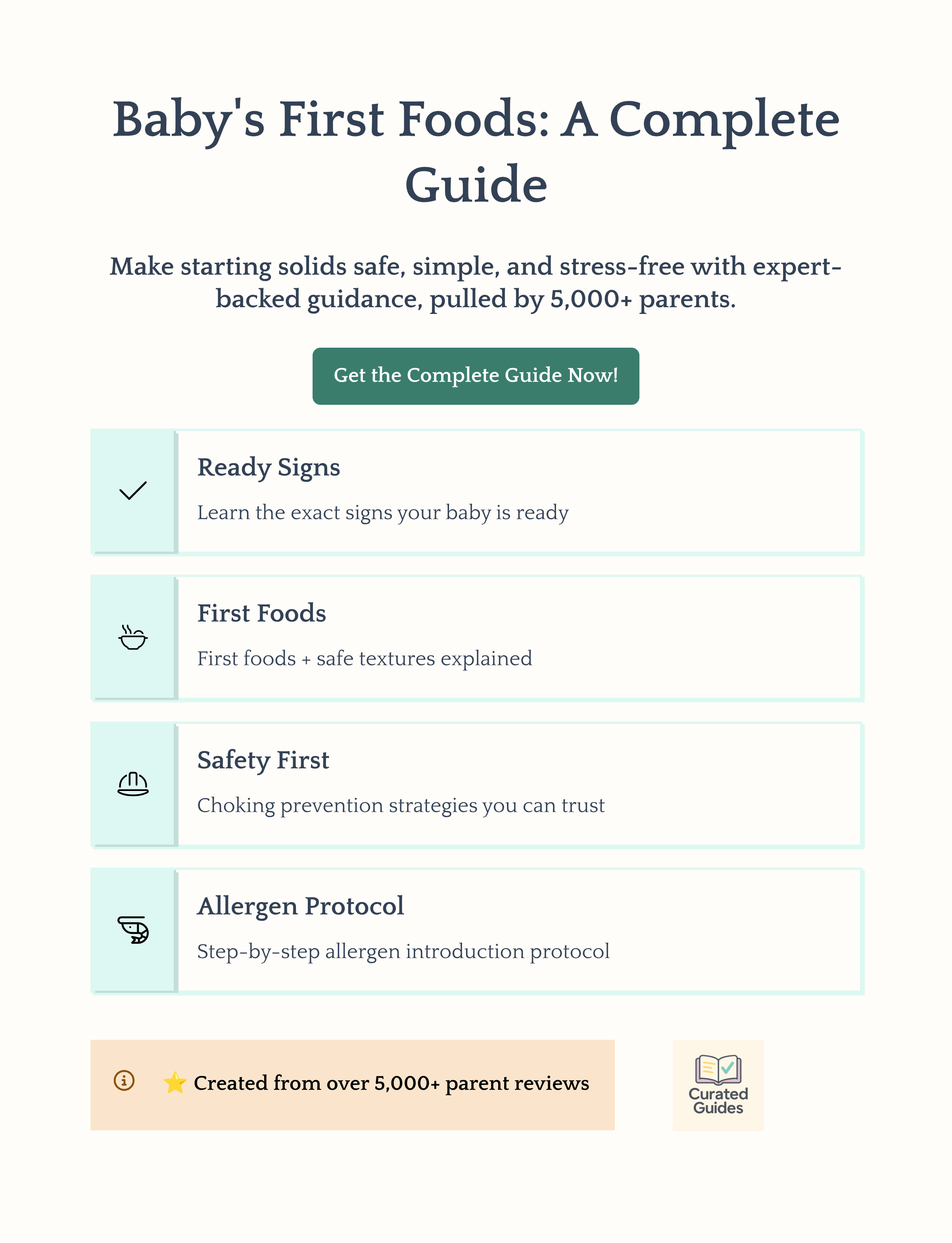 Introducing Your Baby To Solids